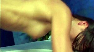 brunette massage turns into sex with young 18+