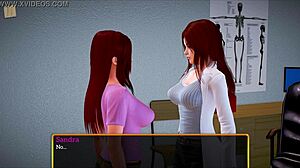 my new famly 466 with brunette and redhead teens