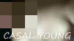 Transa Louca Enjoys Menage on Sofa