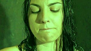 teen beauty showers then gets fucked by stepdad