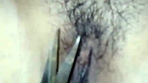 old wife in cuckold creampie scene with lover