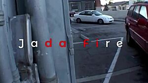 Jada Fire Black Big Ass Big Tits Interracial Blowjob 😍