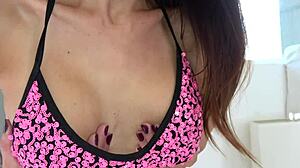 Eva Long Takes Huge Cock Deepthroat in Wild POV Facefuck Scene.