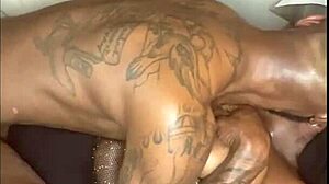 Harley harper in ski mask giving blowjob 😈