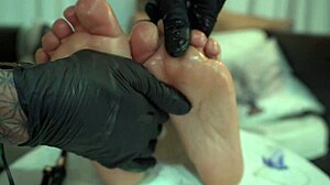 cipriani masters sexy latina hanna jhones in foot fetish class