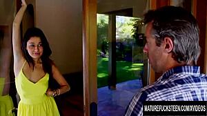 Gigi Loren Takes Missionary Fuck and Facial Cumshot!