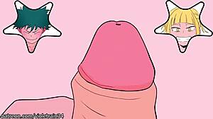 Deku Masturbates Then Fucks Himiko Toga