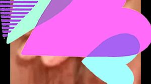 admiring my wife's big boobs and ass