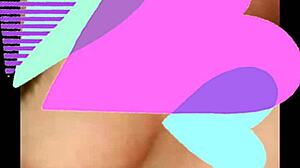 admiring my wife's big boobs and ass