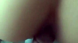 couple enjoying amateur sex with cum on ass