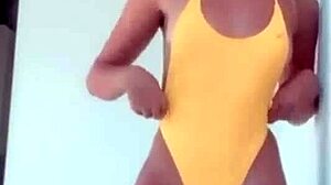 Boutinela mix got me hooked on thong fetish clips