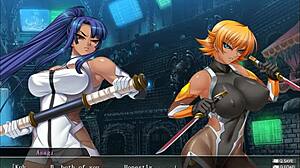 this anime hentai game features taimanin asagi in part 24