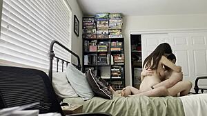 Intimate Foreplay with Saddle Position and Endless Kissing Moments