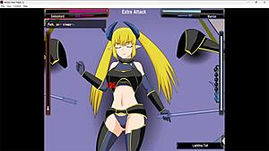 Does she overthrow the great demoness in story mode finale?