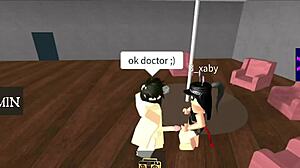 the slutty doctor gets caught fucking her patient in a condo on cam