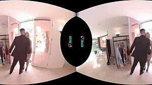 VRHush Features Big Tit Blonde Layla Price in a Virtual Experience