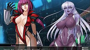 this anime hentai game features taimanin asagi in part 24