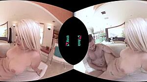 VRHush Features Big Tit Blonde Layla Price in a Virtual Experience