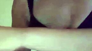 She sucks a monster big black cock on Periscope