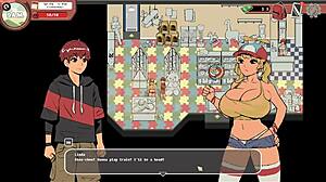 is that spooky hentai game where she deepthroats and rides a horsecock dildo?