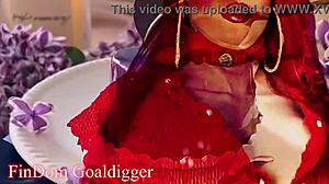 The trick involves financial domination and jerk off instructions.