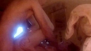 Dorm Roommate Slut Shares Pussy