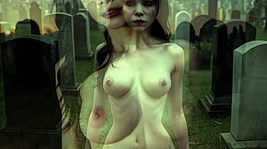 Kolla halloween 2023 AI-tjejer sammanställning special med milfs och stora tuttar