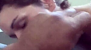 Ugly Pregnant Bitch Gives Sloppy Blowjob in Raw Amateur Action.