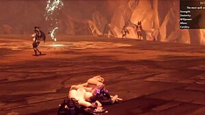 Breeding Female Succubus Level 4 with Monster Cock