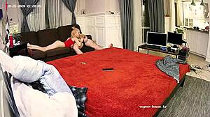 i suck his cock and we fuck in our home vid