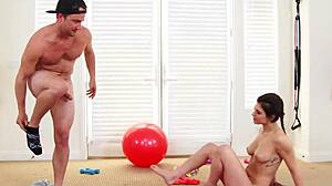 i got bent over for leah's wild aerobic fuck qh5m9l