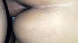 My Mexican wife on all fours, begging for more!