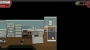 is that spooky hentai game where she deepthroats and rides a horsecock dildo?