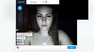 Blonde Tannya And Chubby Annica Perform Webcam Striptease With Toys