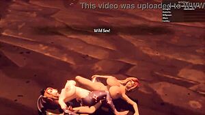 Breeding Female Succubus Level 4 with Monster Cock