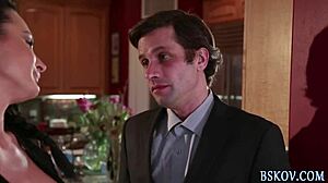 Blonde Gets Cum Facial