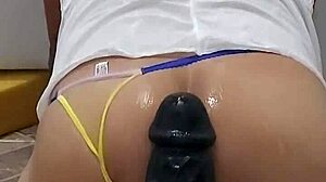 Macio Grande Grosso Gay Ama Fuder O Cuzinho Com Dildo Realistico Xxl