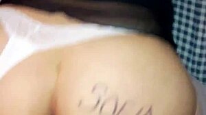 My Wife's Big Ass Bent Over for Doggystyle Fucking