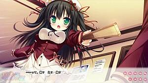 pretty girl with big boobs has funny moment in game 😄