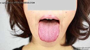 女性舌フェティシがワイルドな日本欲求をスパーク