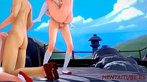 Boku No Hero Hentai 3D Orgy Animation
