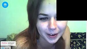 Blonde Tannya And Chubby Annica Perform Webcam Striptease With Toys