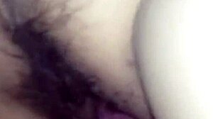 Kel from asianhunter club gets her hairy pussy fingered and fucked hard by a couple in the night club