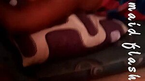 whytehawk creampies ebony maid from behind quickly