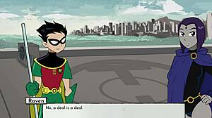 18titans part 7 cartoon parody game adventure