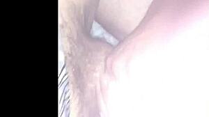 This chubby tranny is getting barebacked. It's intense and raw.