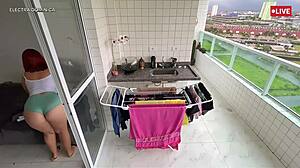 Hot Latina Maid's Ass Drives Me Wild