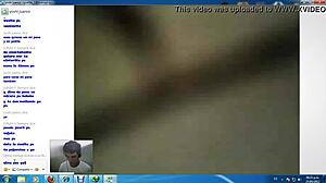 Gay Teen Shows Off On Webcam