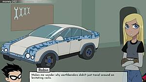 18titans part 7 cartoon parody game adventure