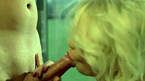 Amateur blowjob with facial and swallow